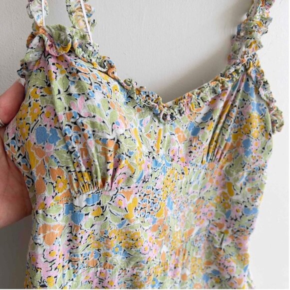 Zara Colorful Floral Mini Dress- Size M NEW WITH TAG! - Picture 8 of 8